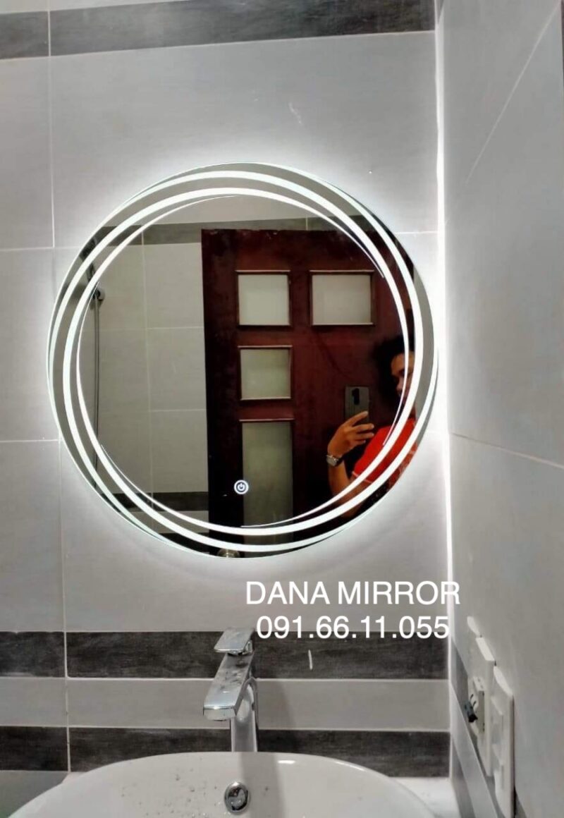 Gương nhà tắm treo tường có đèn led Đà Nẵng